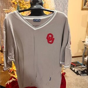 Gray Short Sleeve Women's Top